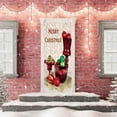 thumbnail image 5 of Tenture de Rideau de Porte de Fête de Noël Festive pour Rassemblements des Fêtes et Couverture d'Entrée Intérieure Saisonnière, Porte d'Entrée Distinctive, 5 of 5