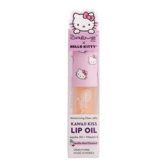 Aceite Hidratante para Labios The Crème Shop x Hello Kitty Sabor a Vainilla y Menta