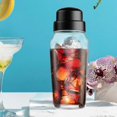 thumbnail image 1 of Coctelera transparente, accesorios de barra de mezcla transparente, kits de barman a prueba de fugas, mezclador de bebidas, coctelera de barman para negro, 1 of 8