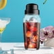 thumbnail image 1 of Coctelera, coctelera de barman, botella mezcladora de té helado profesional para hacer Martini, taza mezcladora transparente para barra de fiesta de negro, 1 of 8