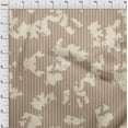 thumbnail image 4 of oneOone Velvet Light Brown Fabric Abstract-Smoke Stripe Fabric For Sewing Printed Craft Fabric By The Yard 58 Inch Wide, 4 of 4