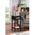 thumbnail image 2 of Pemberly Row Table d'Appoint Moderne / Contemporain de Luxe en Bois Noir, 2 of 6