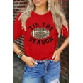 thumbnail image 6 of Football Shirts for Women Game Day Tshirt Sunday Football Graphic Tee Top Funday Shirt Blouse, 6 of 7