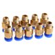 thumbnail image 3 of Conector de montaje recto neumático 10PCS PC4-01 1.75mm o tubo neumático PC6-01 de 3.0 mm para un tubo de impresora 3D de 4 mm o 6 mm de reprap, 3 of 6