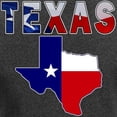 thumbnail image 3 of CafePress - Flag Map With Texas Women's Long Sleeve Dark T Shi - Women's Long Sleeve Graphic Tee Casual Fit, 3 of 4