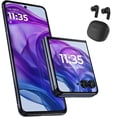 thumbnail image 1 of Combo Smartphone Motorola Razer 50 Ultra 256gb 12gb Negro Reacondicionado + Audifonos Nokia Go Earbuds, 1 of 5