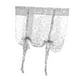 thumbnail image 1 of Cortina romana Jacquard transparente jacquard poliéster romano cortina de ventana pura gasa # 2 gris 100x160cm # 2 gris 100x160cm Magideal Cortina romana Jacquard transparente, 1 of 7