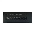 thumbnail image 3 of Chasis para Computadora de Escritorio HTPC Mini-ITX de Aluminio A01, Vidrio Templado Negro, Carcasas para PC HTPC Mini ITX DIY, 3 of 5