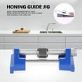 thumbnail image 1 of Metal Self-Centering Honing Guide Jig, Self-Centering Honing Guide Jig for Sharpening Blade Chisels Plane Irons Woodworking Tool, DIY Honing Guide Adjustable Metal Guia De Afilado Spptty jardinería, 1 of 8