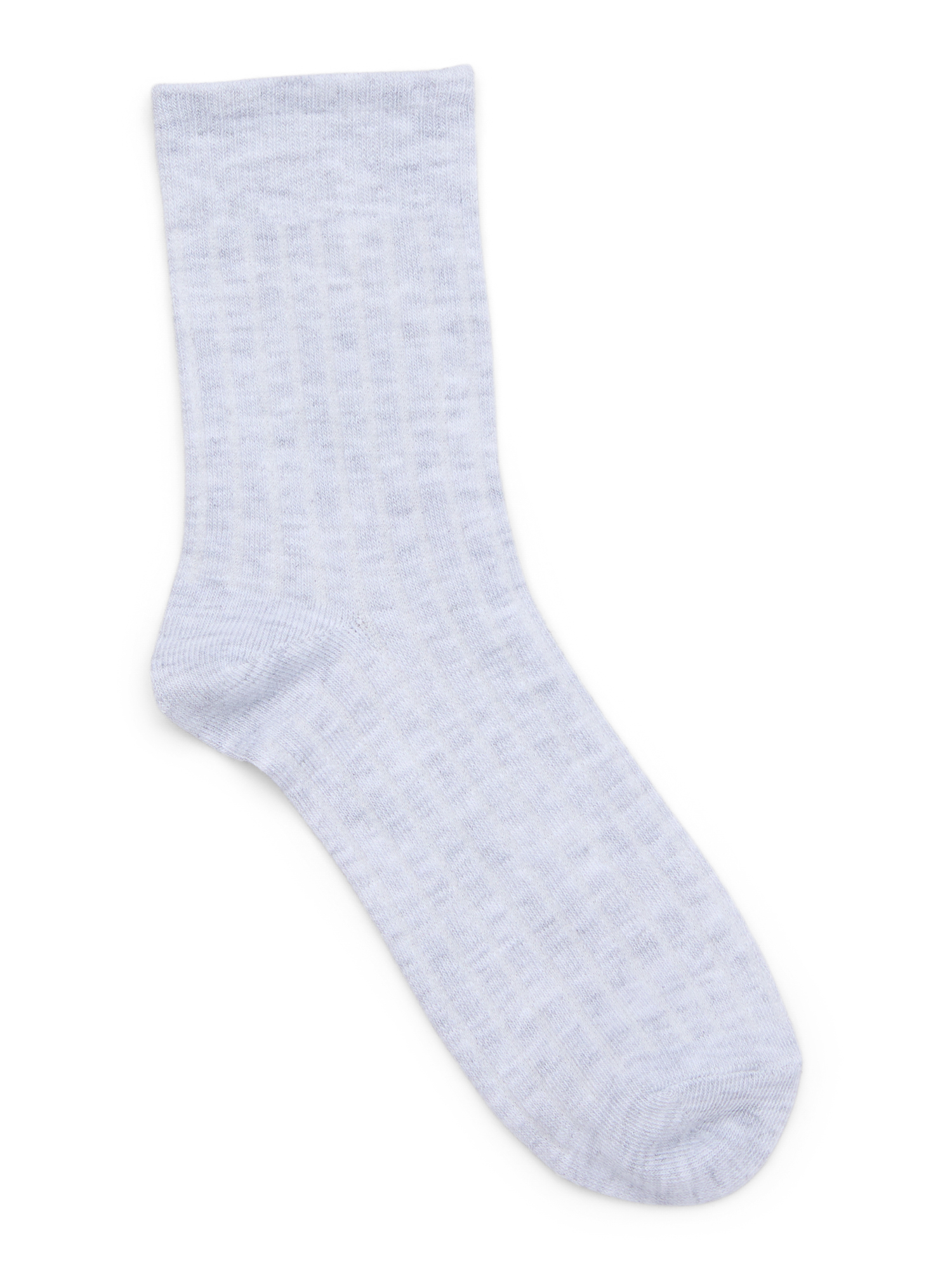 No Boundaries Fashion Pointelle Mid-Crew Socks, 6-Pack, Women's, Shoe Sizes 4-10