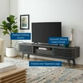thumbnail image 7 of Modway Render 70" TV Stand in Charcoal, 7 of 7