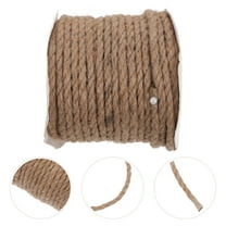 WEUVEB Decorative Rope Craft Hemp Rope Light Brown 1 Roll for