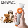 thumbnail image 7 of VOSOV Dog Grooming Clippers - Low Noise 2-Modes High Power & Electric Quiet, Cordless Dog Grooming Kit with 180 mins Rechargeable Battery, Adjustable Size Blades & Guard Combs Brush for Dogs Cats Pets, 7 of 7