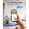 thumbnail image 5 of 4K PTZ POE Security Camera System with Two Way Audio, ZOSI 16CH 8MP NVR, 4pcs 8MP PoE Cameras Outdoor, AI Human/Vehicle/Face Detection, Color Night Vision, 360° Tracking, No HDD, 5 of 8