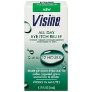 Visine: Eye Allergy Relief All Day Eye Itch Relief, 0.17 fl oz