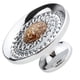 thumbnail image 3 of Tirador redondo de herrajes satinados para gabinetes Dorado l, 3 of 8