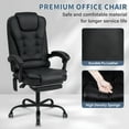 Hoffree Massage Office Chair Ergonomic Computer Desk Chair Big and Tall