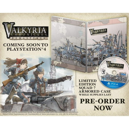 Sega - Valkyria Chronicles Remastered PlayStation 4 Standard Edition