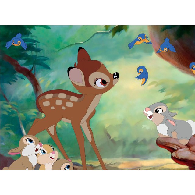 Disney-pintura de diamantes 5D, mosaico bordado de punto de cruz, imagen artística de dibujos animados, ciervo, Bambi, decoración del hogar