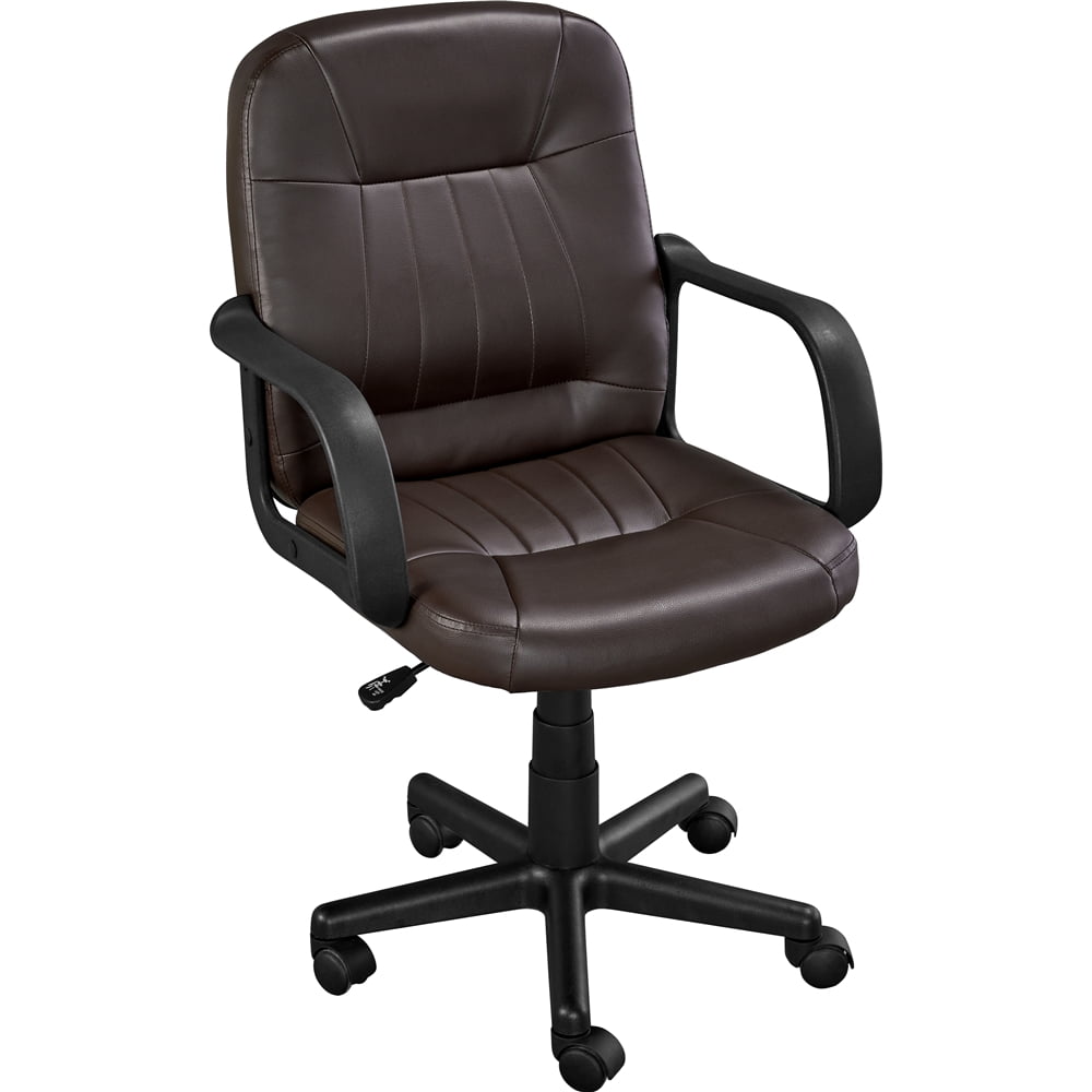 Adjustable Swivel Office Chair Artificial Leather 