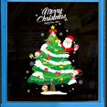 thumbnail image 2 of Etiqueta de la ventana de dibujos animados muñeco de nieve Santa etiqueta de la ventana regalo de Navidad decoración del hogar St, 2 of 4