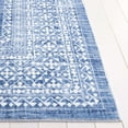thumbnail image 6 of SAFAVIEH Arizona Laidley Distressed Polyester Area Rug, Blue/Ivory, 8' x 10', 6 of 13