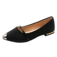 thumbnail image 1 of Chaussures Plates Simples pour Femmes Chaussures en Cuir à la Mode pour Femmes, 1 of 6