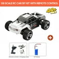 thumbnail image 4 of Escala 1:18 RC Car DIY Kit Control remoto Off Road Racing Car Model 40 km / h 2.4GHz Real 4WD Climb Eccomum Carro de control remoto, 4 of 7