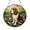 Acrylic 3.5 Inch, variant on Dog Portrait Stained Glass Window Hanging – Home Decor
