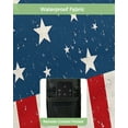 thumbnail image 3 of Outdoor Tv Cover 50 To 55 Inch, American Flag Independence Day Stars Stripes Wood Grain Background Waterproof And Weatherproof Tv Covers Tv Display Protectors For Outside Flat Screen Tv 30x19x4.5In, 3 of 6