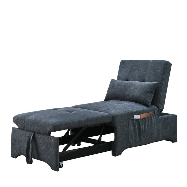 Dropship Sofa Bed Chair 2-in-1 Convertible Chair Bed, Lounger