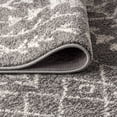 thumbnail image 5 of JONATHAN Y MOROCCAN HYPE 2 x 8 Runner Rug, Ziri Moroccan Geometric - Gray/Cream, MOH210B-28, 5 of 9