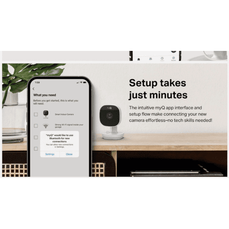 myQ Smart Indoor Camera - Pack of 4 — Residential Use, Standard Application