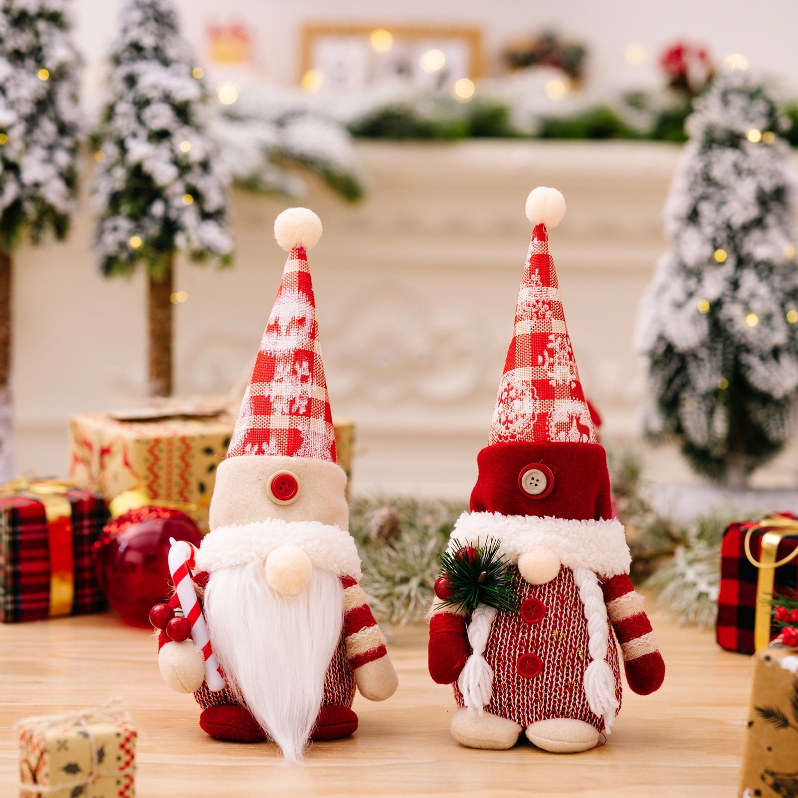 Gnomos Navideños MuÃ±ecos De Navidad Con Relleno Venados Navideños