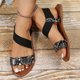 thumbnail image 2 of Amzcrzy Zapatos de mujer,Zapatos de mujer,Zapatillas de mujer, Sandalias de verano para mujer, con tacón plano y punta abierta, informales Sandalias Mujer Zapatillas De Casa, 2 of 8