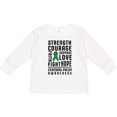 thumbnail image 3 of Inktastic Cerebral Palsy Awareness Strength Support and Courage Boys or Girls Long Sleeve Toddler T-Shirt, 3 of 5