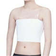 thumbnail image 2 of Todays Clearance Sale! Pitauce Women's Compression Chest Binder Sleeveless Tops Solid Color Crop Tube Tops Breathable Fitness Binder Corset Tube Tops, 2 of 6