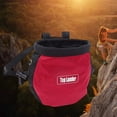 thumbnail image 4 of rock climbing bouldering chalk bag bucket Red, 4 of 8