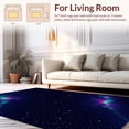 thumbnail image 2 of ODIKA 5'x7' Machine Washable Non-Slip Area Rug, Celestial Constellation Dreamscape With Mystical Night Sky Inspiration High Traffic Rug with Pad, Multi, 494162, 2 of 8
