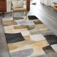 thumbnail image 3 of 3'x5' Area Rugs, Vintage Boho Indoor Outdoor Area Rug for Living Room Bedroom, Abstract Retro Oil Painting Geometric Washable Bathroom Rugs Kitchen Floor Carpet Mats Home Decor Aesthetic, 3 of 8