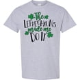 thumbnail image 3 of Inktastic St. Patrick's Day the Leprechauns Made Me Do It T-Shirt, 3 of 5