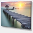 thumbnail image 2 of Long Wooden Bridge into the Sunrise, 2 of 3