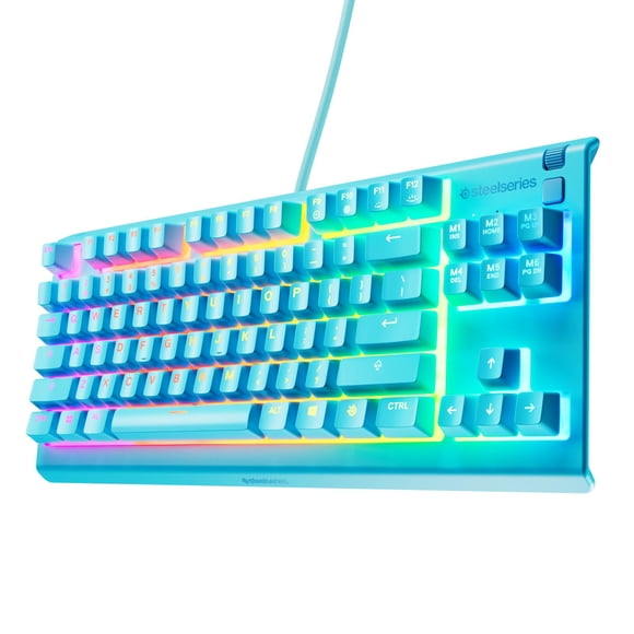 Teclado para juegos SteelSeries Apex 3 TKL RGB resistente al agua
