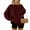 Wine#010, variant on Xyxonk Womens Sweatshirt Lightweight Drop Shoulder Pullover Tops Fall V Neck Long Sleeve Sweatshirts with Pocket Solid Color Outfits,Royal Blue L