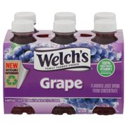 Welch's Grape Juice Drink 10 oz Bottles - 6 pk (Pack of 1)