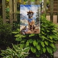 thumbnail image 2 of Carolines Treasures DAC5939GF 15.5 x 11.25 in. Mastiff Cowboy Welcome Garden Flag, 2 of 5