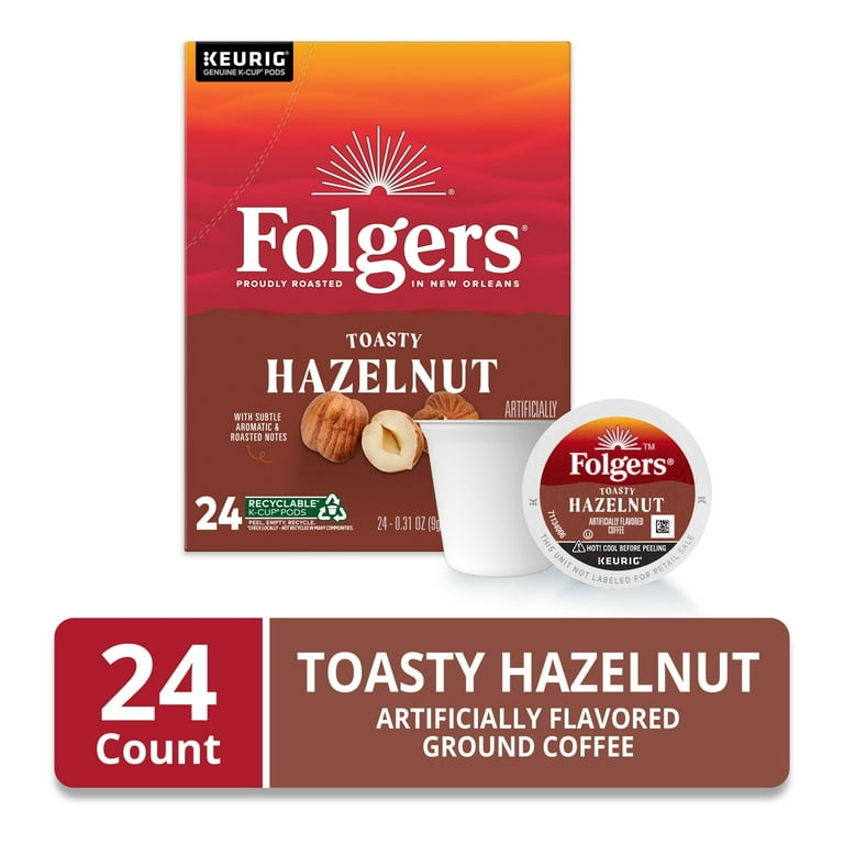 Toasty Hazelnut Coffee K-Cups, 24/Box Toasty Hazelnut Coffee K-Cups, 24/Box