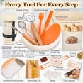 thumbnail image 3 of EssPur Sourdough Starter Kit, Complete Bread Baking Supplies with Banneton Proofing Basket, Bread Making Tools Set, Sourdough Kit Gift for Bakers, 3 of 9