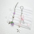 thumbnail image 4 of 4Pcs Bowknot Star Pendant Phone Charm Hangings Rope Sweet Phone Chain Strap Bag Decoration Lanyard Keychain Accessory, 4 of 8