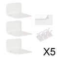 thumbnail image 1 of estante flotante,Estante flotante de almacenamiento para montaje en pared,Estantes flotantes de pared Estante de exhibición colgante,Estante organizador de pared repisas decorativas,Estantes, 1 of 8